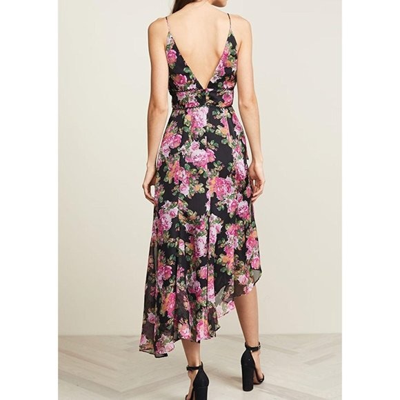 NWT Keepsake Dress Oblivion Midi Ruffle Dress 4 small - Picture 2 of 9